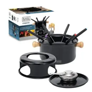 Conjunto para Fondue Black+Decker Eleganza Black – 10 Peças