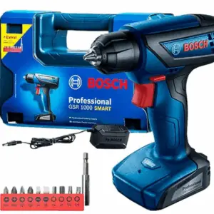 Furadeira e Parafusadeira Bosch GSR 1000 Smart 12V com Acessórios